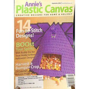Annies Plastic Canvas Magazine September 2006 14 Fun-To-Stitch Designs
